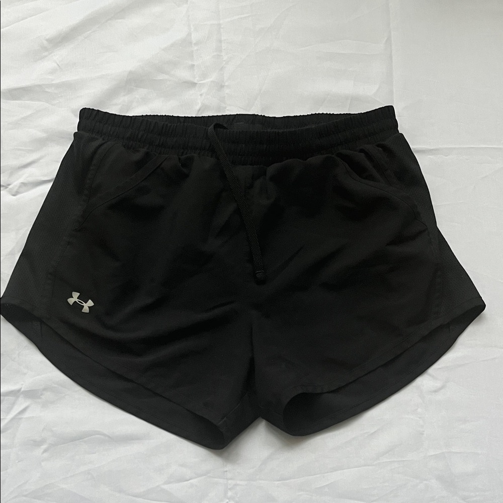 Under Armour Women's Athletic Black heatgear Shorts XS